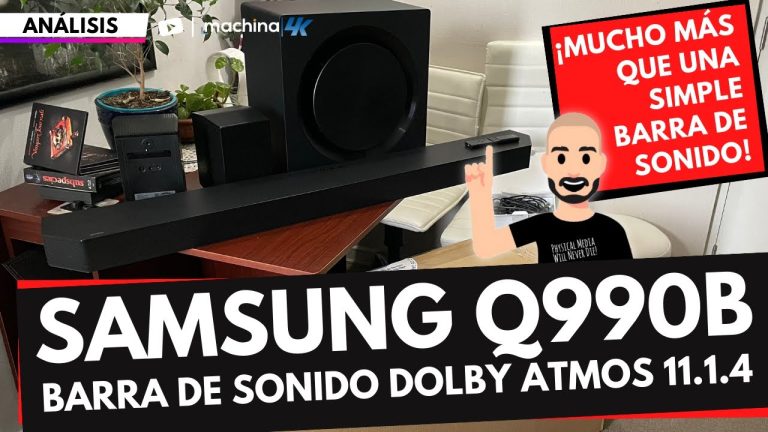 Mejora tu experiencia visual con las barras de sonido para TV Samsung 4K